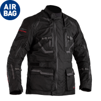 2561 Pro Series Paragon 6 Airbag CE Mens Textile Jacket Black