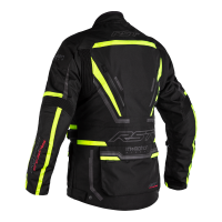 2561 Pro Series Paragon 6 Airbag CE Mens Textile Jacket Black / Flo Yellow