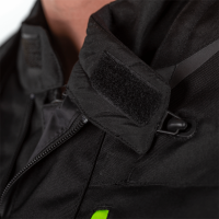 2561 Pro Series Paragon 6 Airbag CE Mens Textile Jacket Black / Flo Yellow