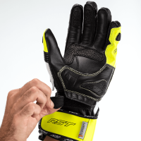 2666 Tractech Evo 4 CE Mens Glove Flo Yellow / Black / White