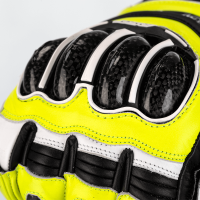 2666 Tractech Evo 4 CE Mens Glove Flo Yellow / Black / White