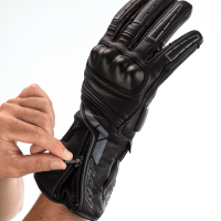 Storm 2 Leather CE Mens Waterproof Glove Black