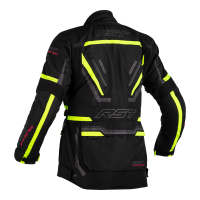 2573 Pro Series Paragon 6 CE Ladies Textile Jacket Black / Flo Yellow