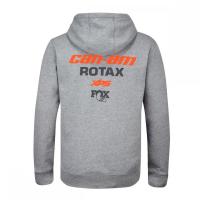 AXIOM ZIPPED HOODIE MEN Heather Grey