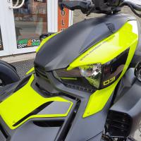 pro tříkolky Can-Am Ryker, pár, acid yellow