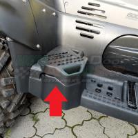 PASSENGER FOOT REST na čtyřkolku TGB BLADE LT, LTX,  (levá nebo pravá, bez adaptéru) 1ks