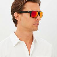 HOLBROOK - MATTE BLACK / PRIZM RUBY