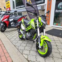 TNT 125 zelená, Euro 5