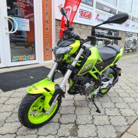 TNT 125 zelená, Euro 5