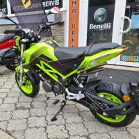 TNT 125 zelená, Euro 5
