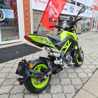 TNT 125 zelená, Euro 5