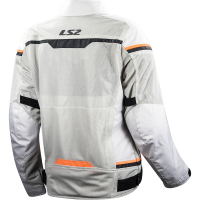 RIVA LADY JACKET LIGHT GREY H-V ORANGE