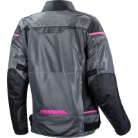 RIVA LADY JACKET BLACK DARK GREY PINK