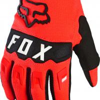 Yth Dirtpaw Glove Fluo Red