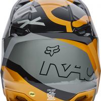 Yth V1 Skew Helmet, Ece Black/Gold