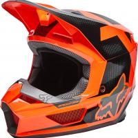 Yth V1 Dier Helmet, Ece Fluo Orange