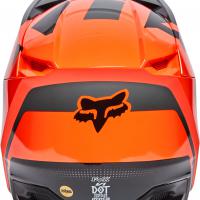 Yth V1 Dier Helmet, Ece Fluo Orange