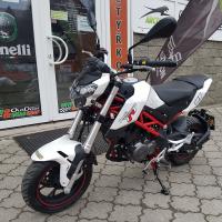 TNT 125 bílá WF, Euro 5