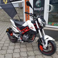 TNT 125 bílá WF, Euro 5