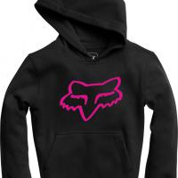 Legacy Pullover Fleece Black/Pink