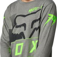 Riet Ls Tee Heather Graphite