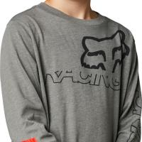 Skew Ls Tee Heather Graphite
