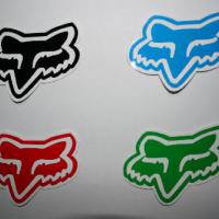 Head Sticker 8cm Blue