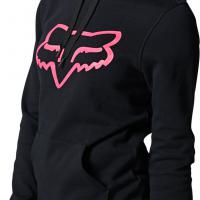 Boundary Pullover Fleece Black/Pink