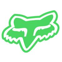 Head Sticker 8cm Green