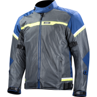 RIVA MAN JACKET BLUE DARK GREY H-V YELLOW