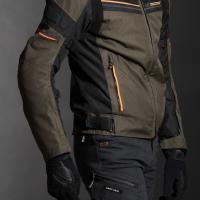 SHADOW MAN JACKET KHAKI BLACK H-V ORANGE