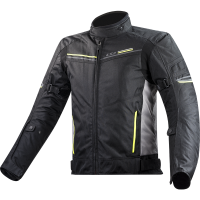 SHADOW MAN JACKET BLACK TITANIUM H-V YELLOW