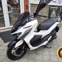 JET X 125 L/C ABS BÍLÁEURO5, ZÁRUKA 4roky