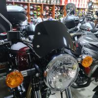 MOBILE HEADLIGHT pro motocykly Benelli Imperiale 400, černý