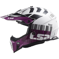 MX437 FAST EVO XCODE GLOSS WHITE VIOLET