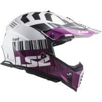 MX437 FAST EVO XCODE GLOSS WHITE VIOLET