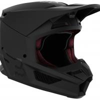 Yth V1 Matte Black Helmet, Ece Matte Black