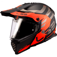 MX436 PIONEER EVO ADVENTURER MATT BLACK ORANGE