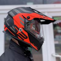 MX436 PIONEER EVO ADVENTURER MATT BLACK ORANGE