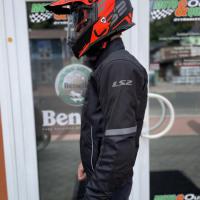 MX436 PIONEER EVO ADVENTURER MATT BLACK ORANGE