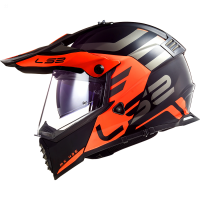 MX436 PIONEER EVO ADVENTURER MATT BLACK ORANGE