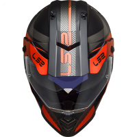 MX436 PIONEER EVO ADVENTURER MATT BLACK ORANGE