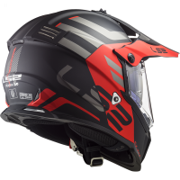 MX436 PIONEER EVO ADVENTURER MATT BLACK RED