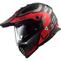 MX436 PIONEER EVO ADVENTURER MATT BLACK RED