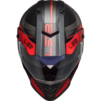 MX436 PIONEER EVO ADVENTURER MATT BLACK RED