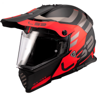 MX436 PIONEER EVO ADVENTURER MATT BLACK RED