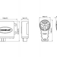 WIRELESS REMOTE CONTROL RF-24DP-D FOR CUB 2/3/4