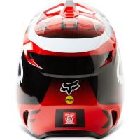 V1 Leed Helmet Dot/Ece Fluo Red
