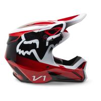 V1 Leed Helmet Dot/Ece Fluo Red