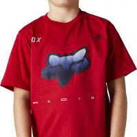 Yth Rkane Head Ss Tee Flame Red